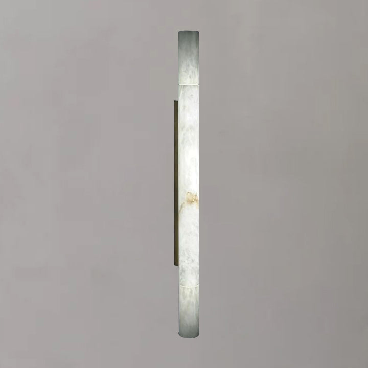 Alabaster Wall Sconce front view