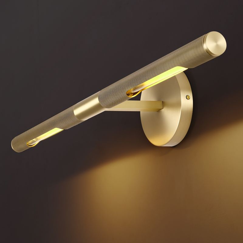 Emily LED Picture Light in brass