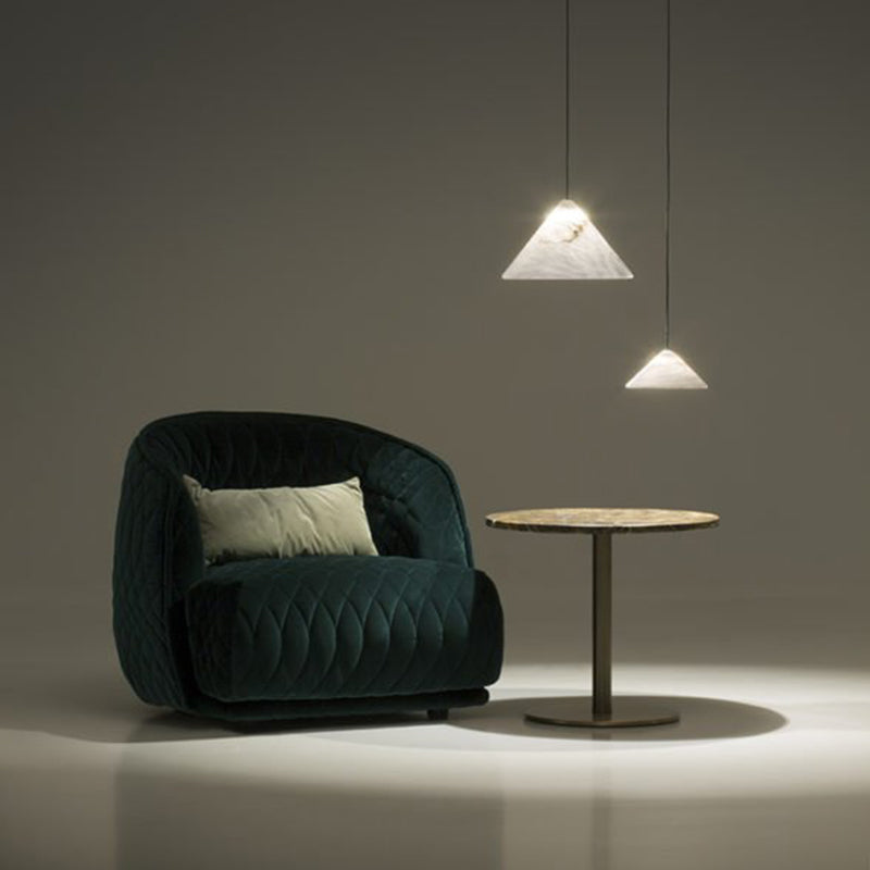 Modern Alabaster Kitchen Island Pendant Light main view