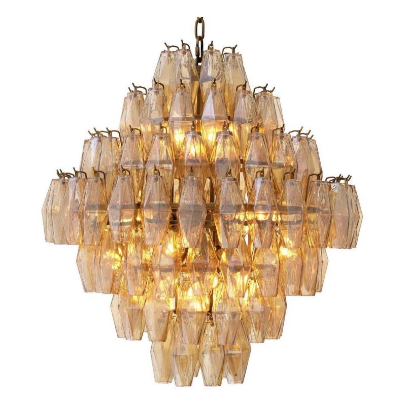 Chara Glass Large Chandelier