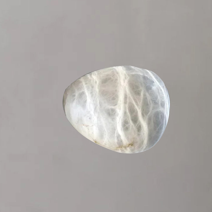 Alabaster Natural Stone Pendant, Creative Pendant Light detail view