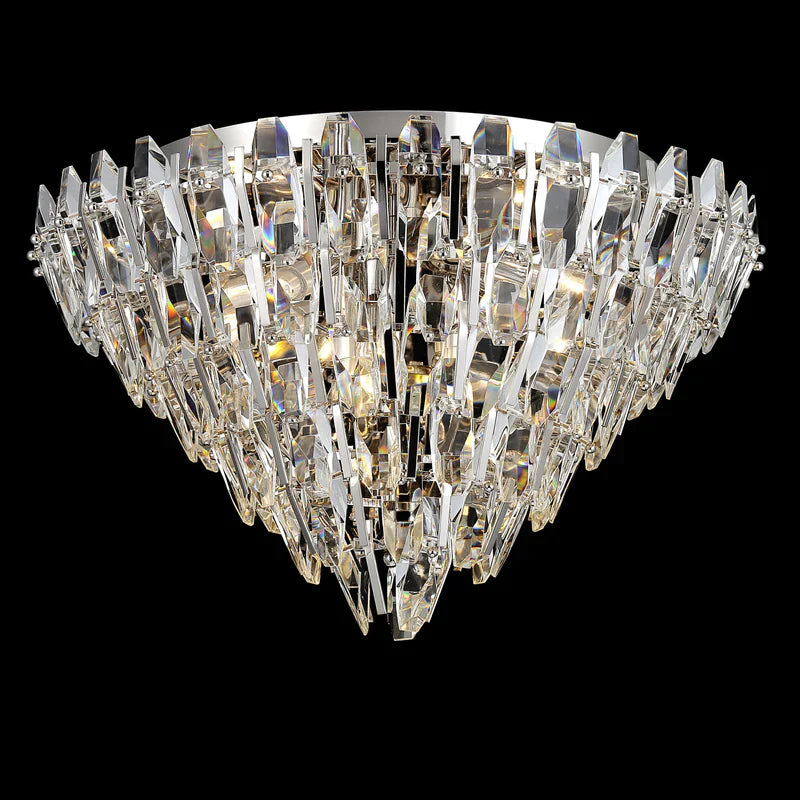 Sol Odeon Flushmount Crystal Chandelier - detail 3