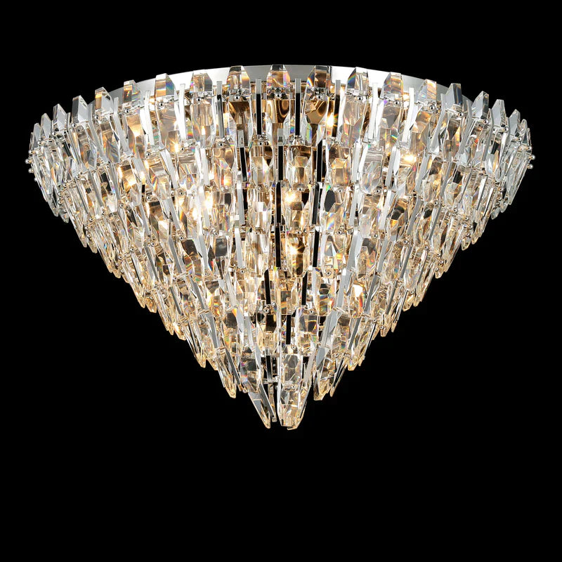 Sol Odeon Flushmount Crystal Chandelier - detail 4
