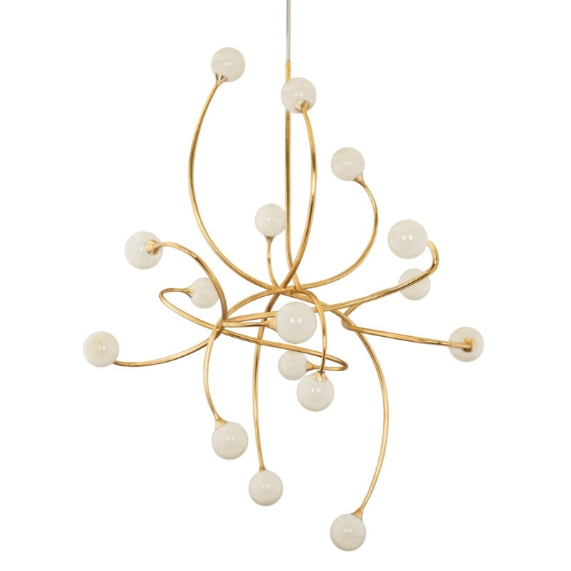Signature 16 Light Pendant - Gold Leaf