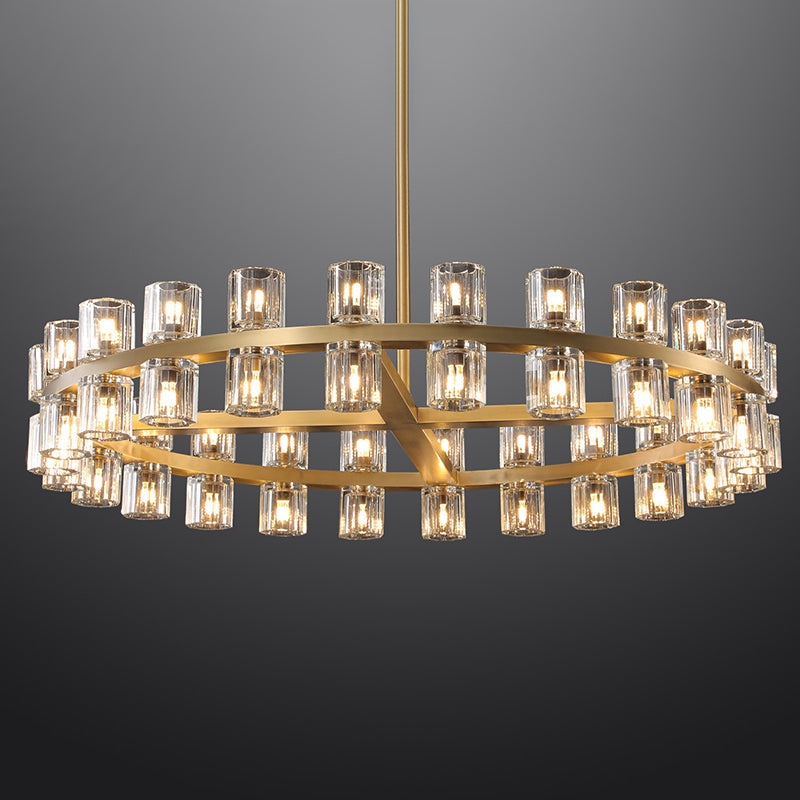 Akio Wine-Glass Round Chandelier 48 inch main view