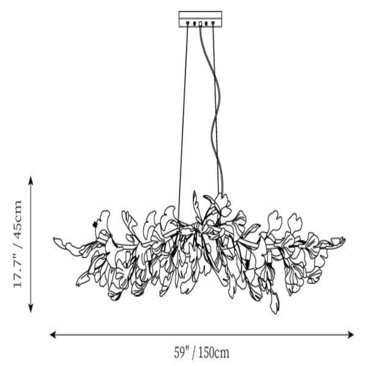 Ginkgo Luxury Chandelier Style C - detail 16