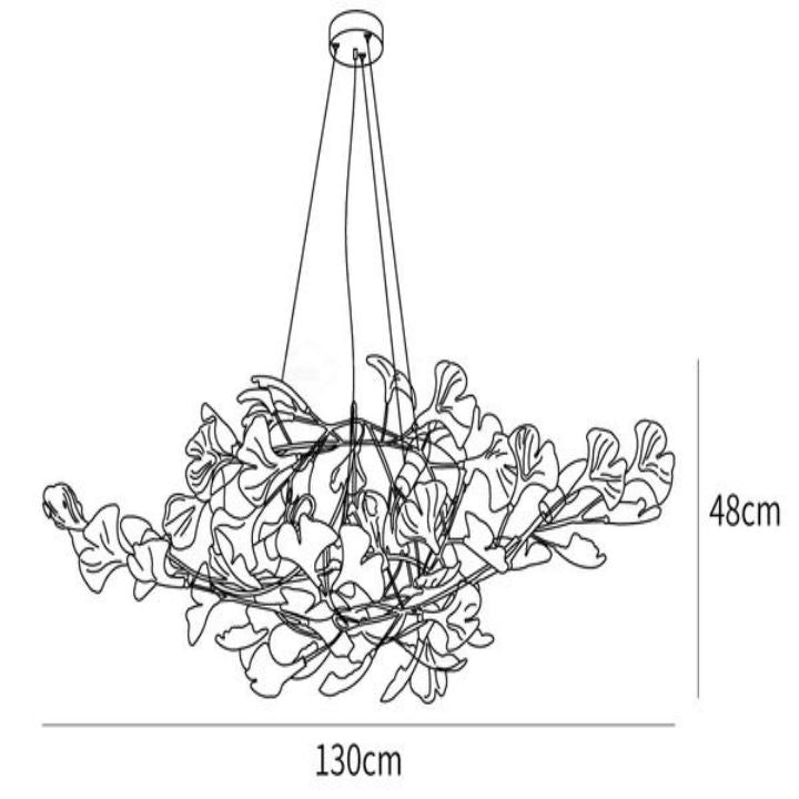 Ginkgo Luxury Chandelier Style D - detail 12