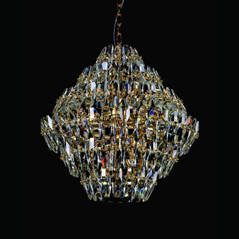 Sol Odeon Empire Crystal Tiered Chandelier - detail 2
