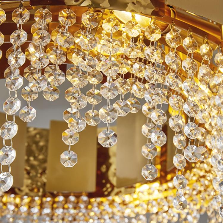 Alaire Crystal Chandelier detail view