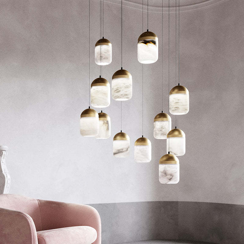 Alabaster Staircases Pendant Light - detail 5