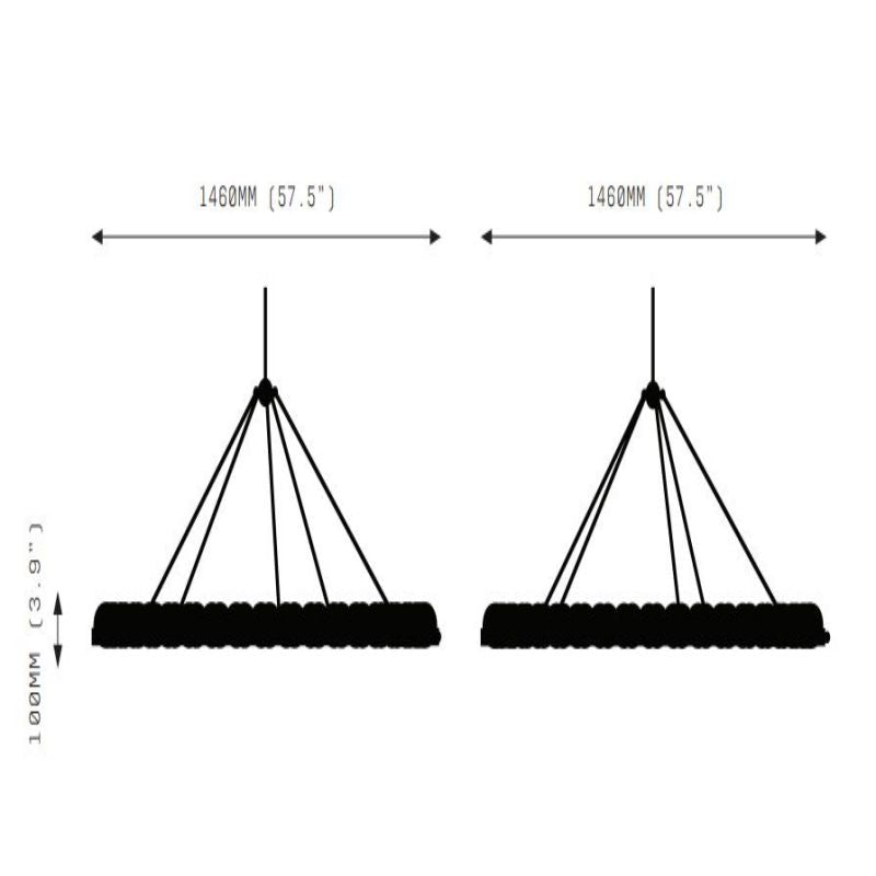 Alabaster Suter Chandelier - detail 4
