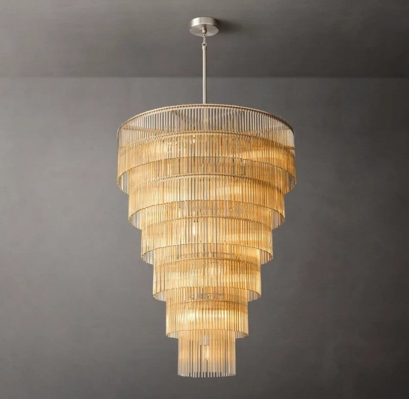 Amadeo Grand Glass Chandelier 36″ - detail 2