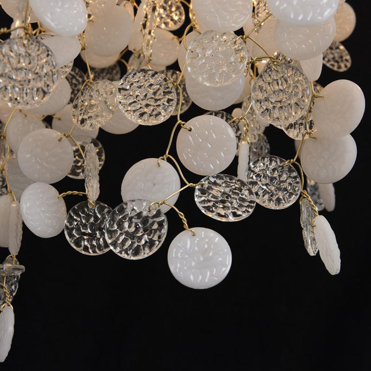 American Creative Brass Branch Chandelier brass finish detail view