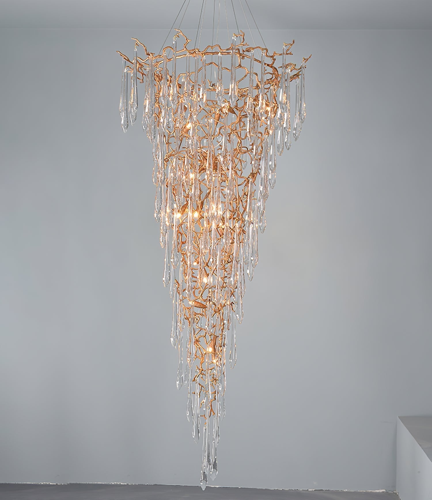 Aqua Parable Chandeliers - detail 11