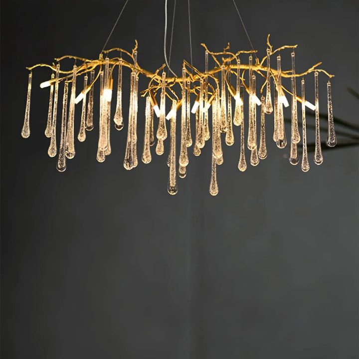 Aqua Makrama Branch Chandeliers - detail 5