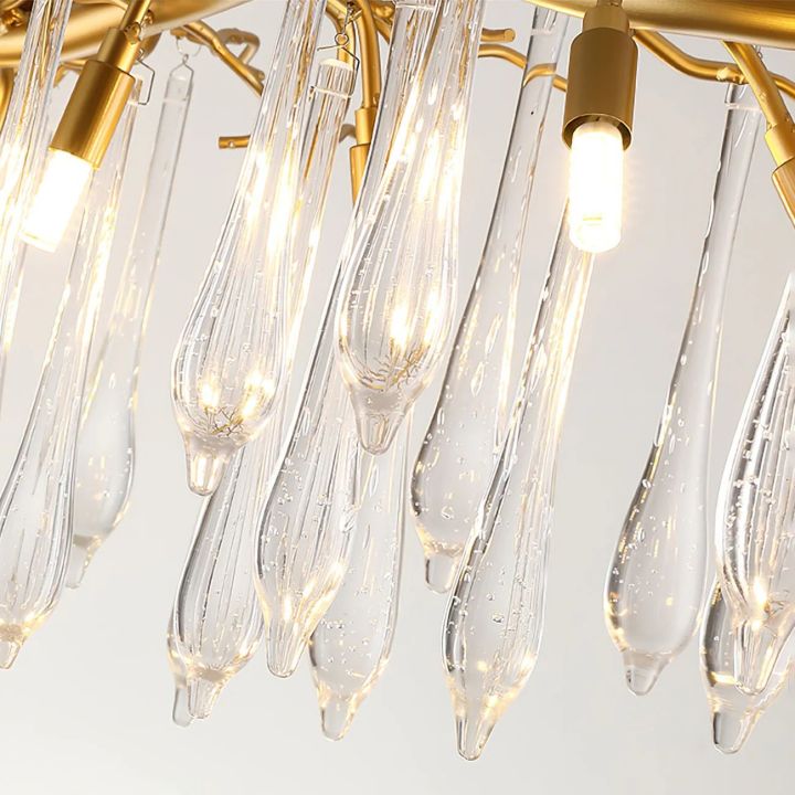 Aqua Makrama Branch Chandeliers - detail 13