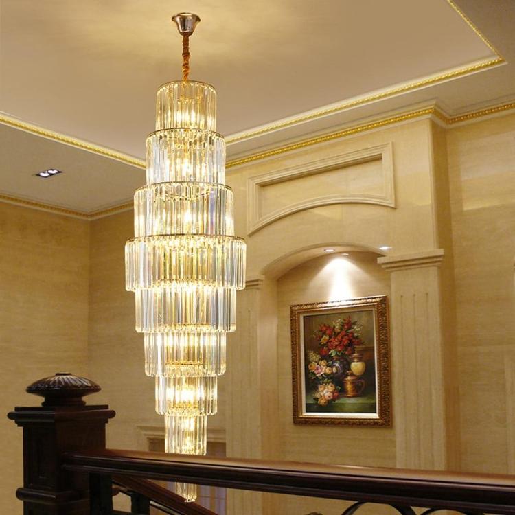 Bastian Multiple Tier Crystal Chandelier front view