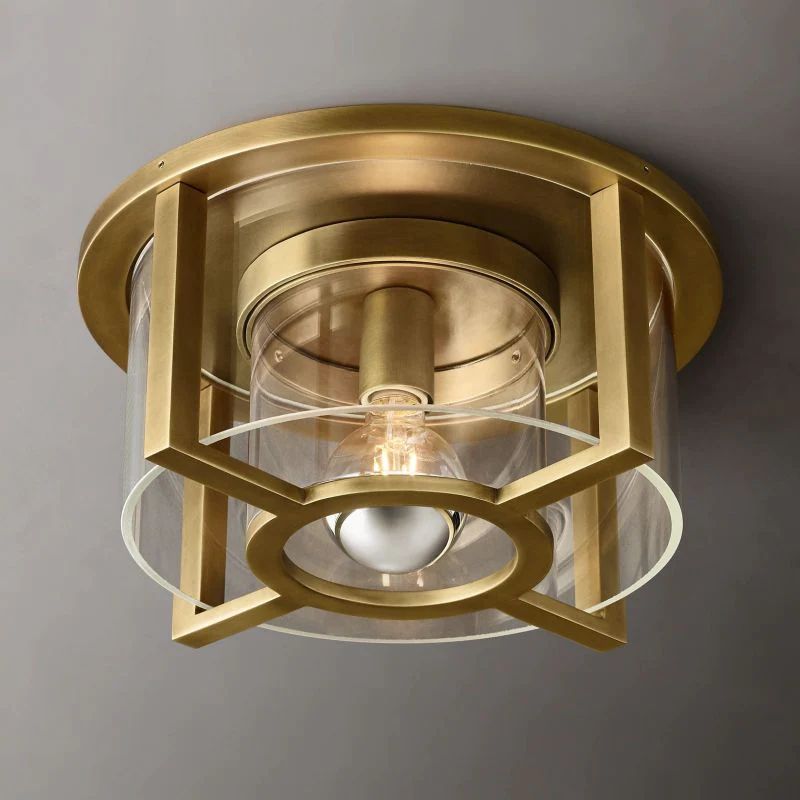 Bass Round Flushmount main view