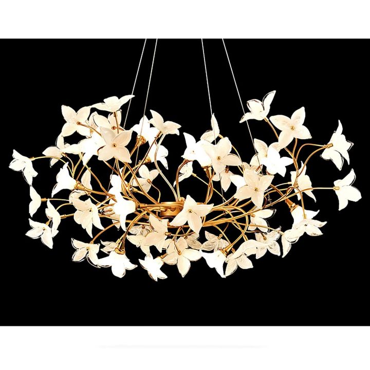 Begonia Branch Living Room Chandelier - detail 8