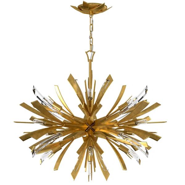Bergamots 13-Light Crystal Chandelier - detail 3