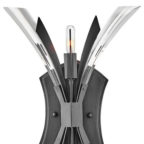 Bergamots 2-Light Wall Sconce for Bedroom - product detail 3