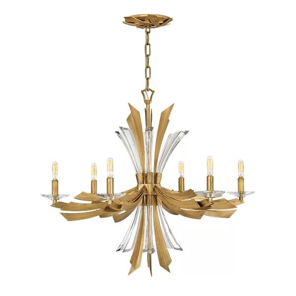 Bergamots 6-Light Chandelier - detail 7