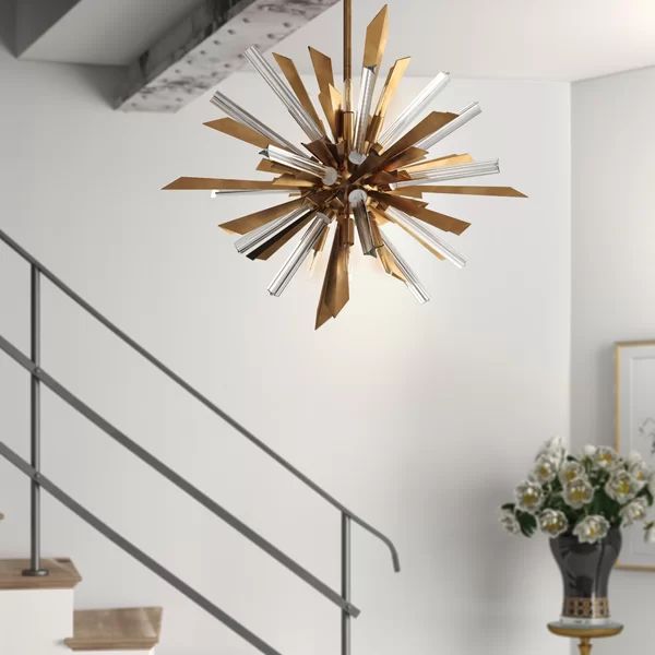 Bergamots 8-Light Crystal Chandelier - detail 2