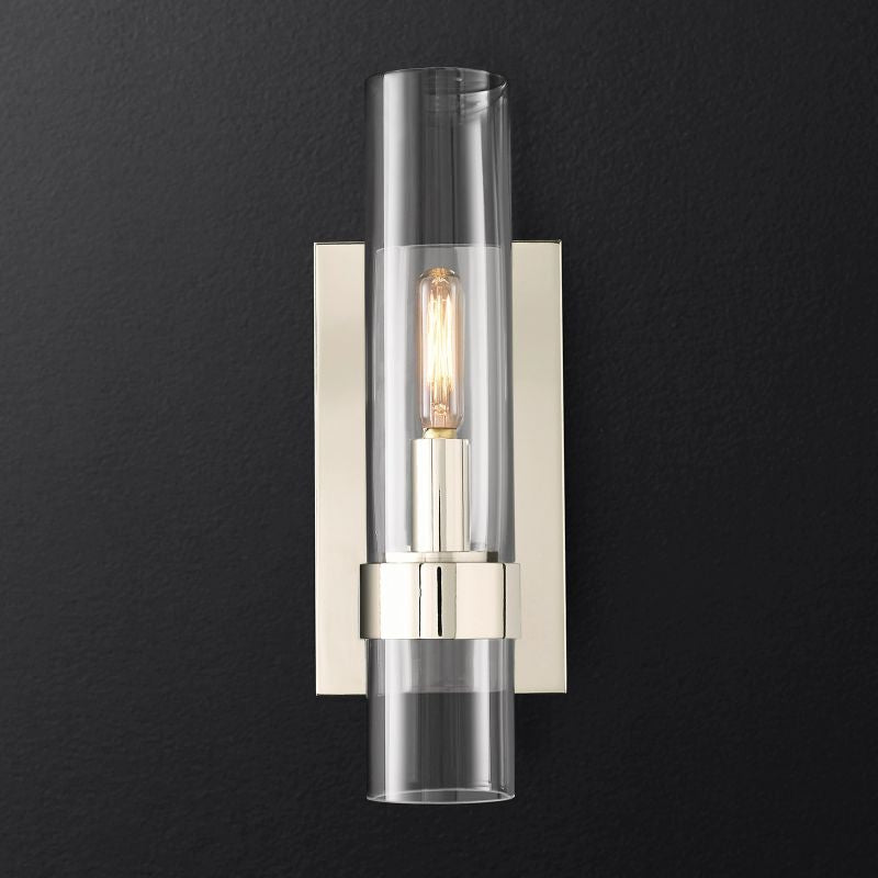 Felix Blown Glass Wall Sconce detail view