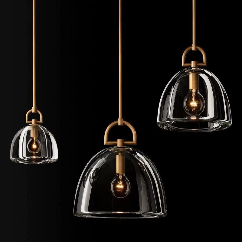Borry Dome Pendant detail view