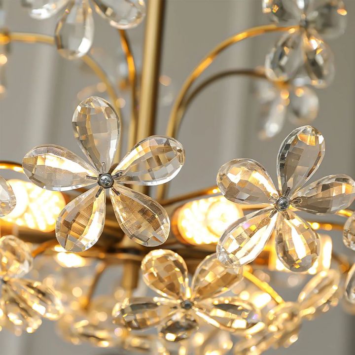 Brielle Modern Crystal Chandelier - detail 7