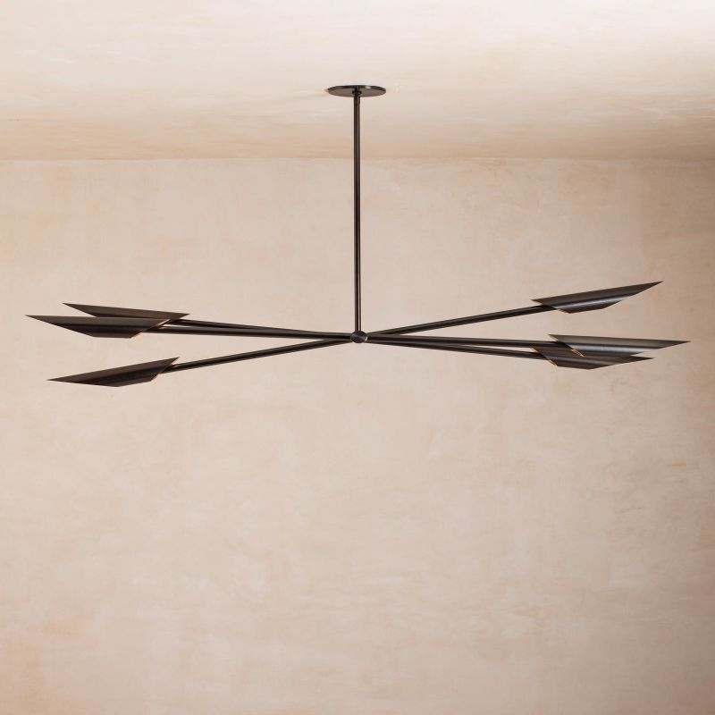 Brio Voyager Vineyard 3 Linear Chandelier - product detail 4