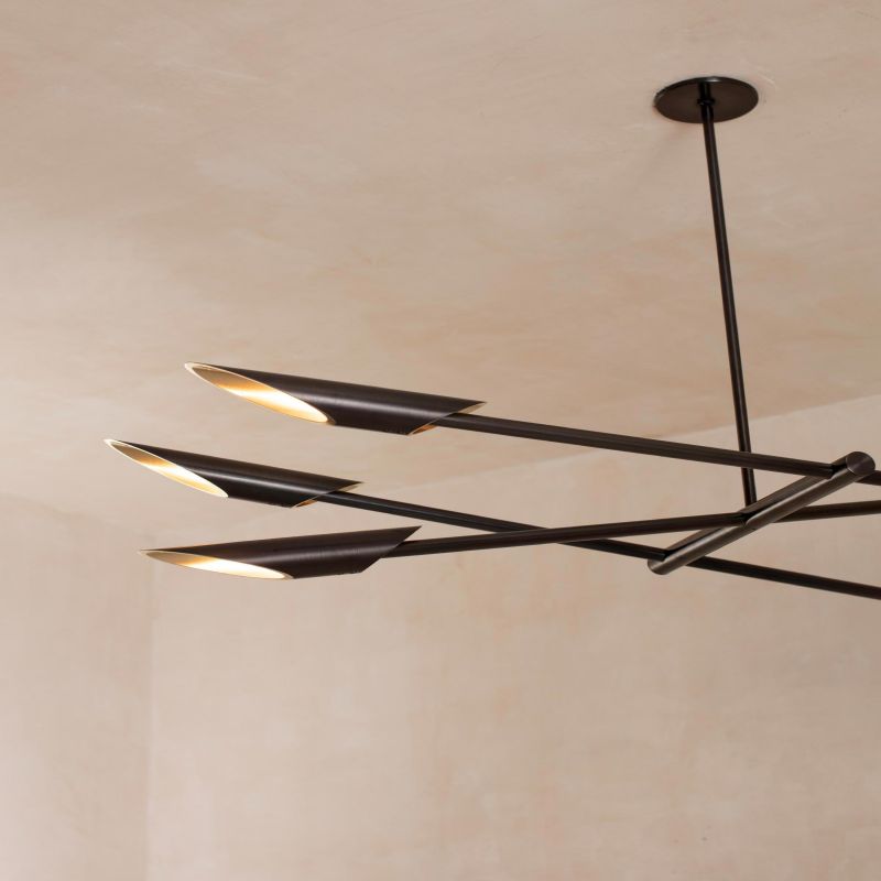 Brio Voyager Vineyard 3 Linear Chandelier - product detail 8