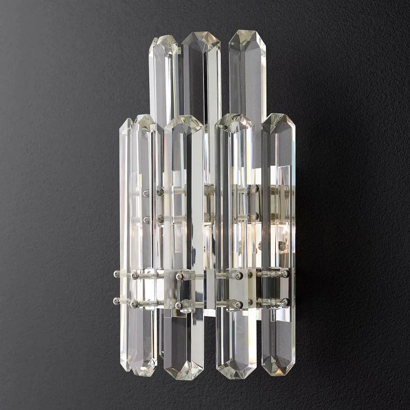 Natalia Prism 2-Tier Wall Sconce detail view