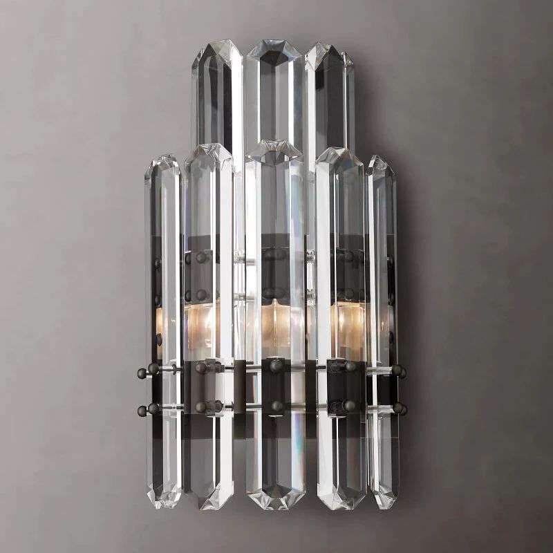 Natalia Prism 2-Tier Wall Sconce detail view