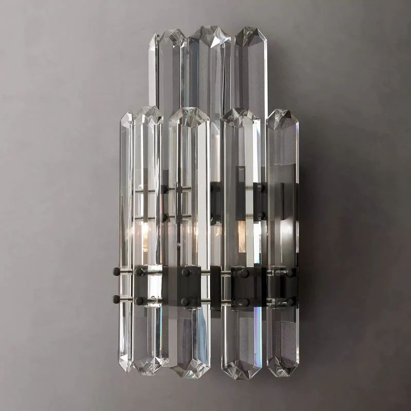 Natalia Prism 2-Tier Wall Sconce detail view