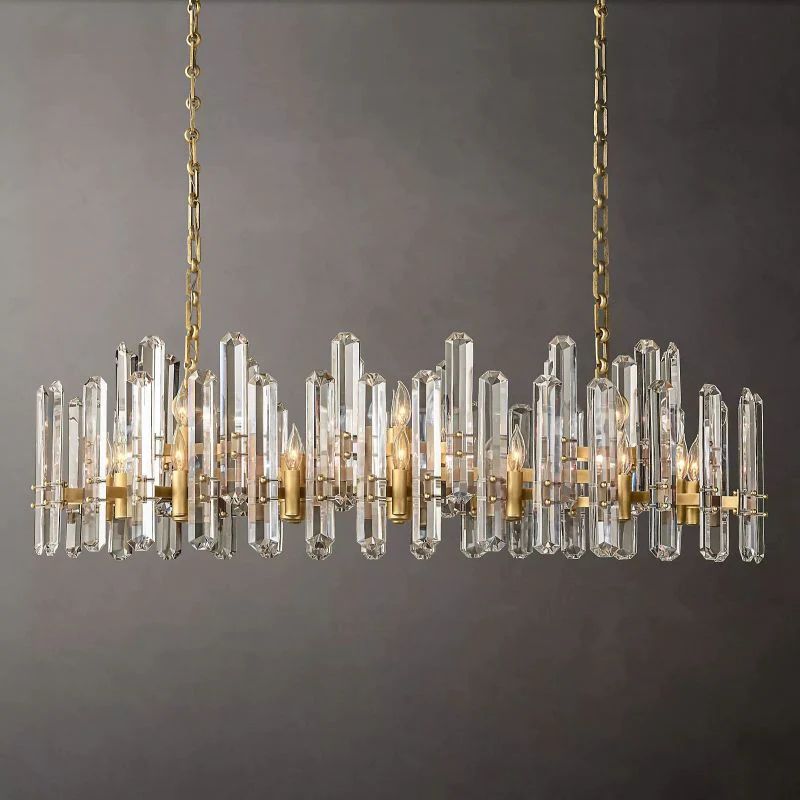 Natalia Prism Linear Chandelier 54 inch main view