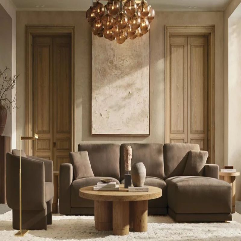 Cabretti Round Chandelier 60 inch detail view