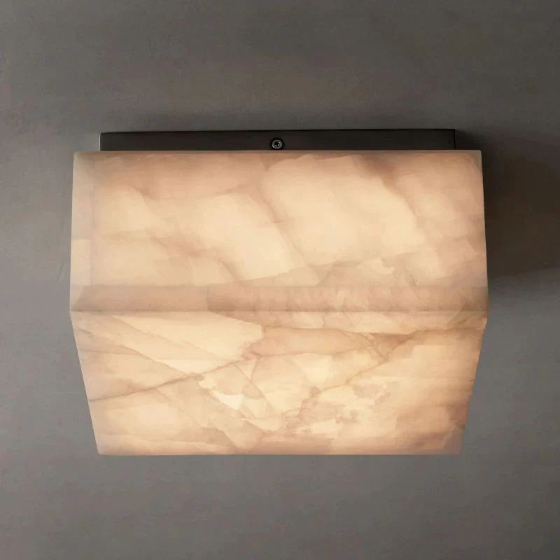 Phoebe Calcite Square Flushmount 6 inch10 inch14 inch main view