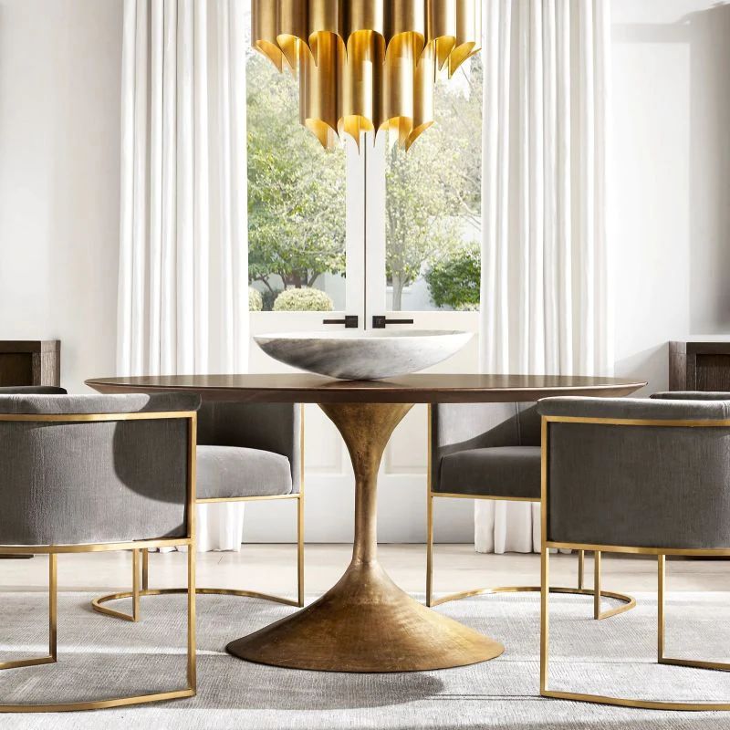 Cathe Sculptural Chandelier 24 inch detail view
