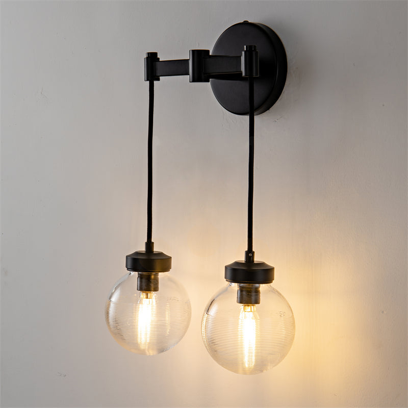 Popular Pearl Glass Ball Wall Sconce - product detail 4