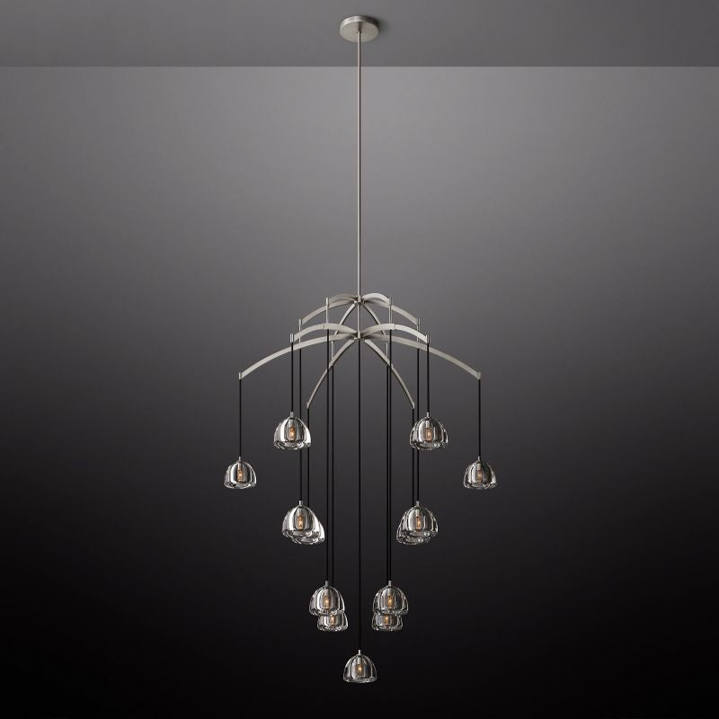Crescent Round Chandelier 60" - detail 6
