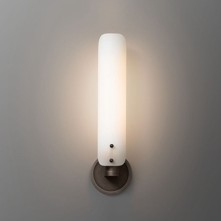 Alen White Glass Wall Sconce , Wall Lamps for Bedroom detail view