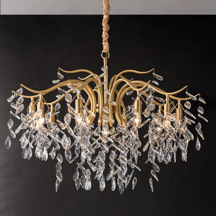 Dorale Modern Crystal Chandelier - detail 11