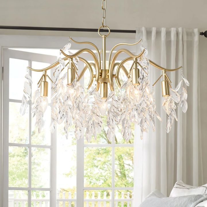 Dorale Modern Crystal Chandelier - detail 4