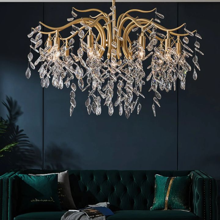 Dorale Modern Crystal Chandelier - detail 8