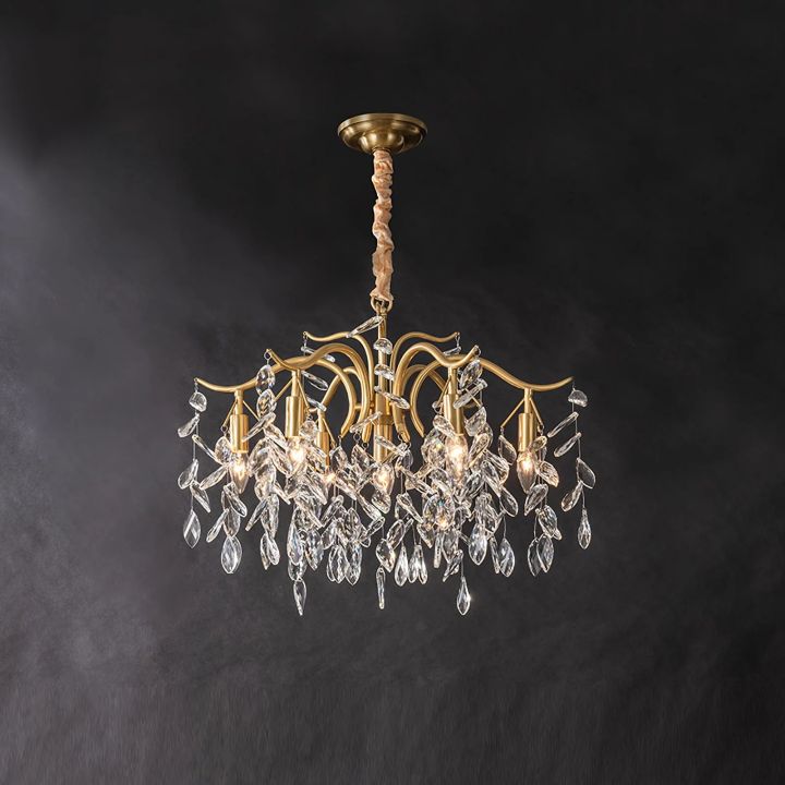 Dorale Modern Crystal Chandelier - detail 9