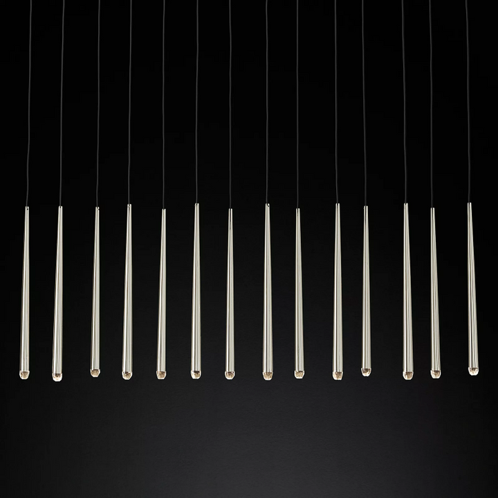 Felicia Tubular Linear Chandelier 72" - product detail 5