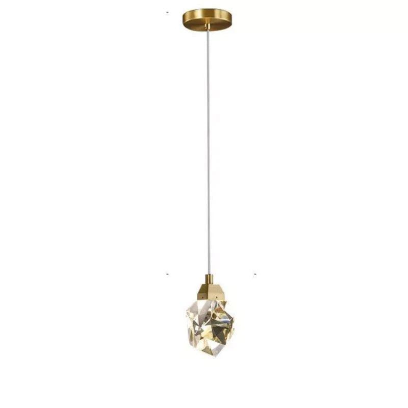 Dazzle Faceted Crystal Prisms Pendant - detail 5