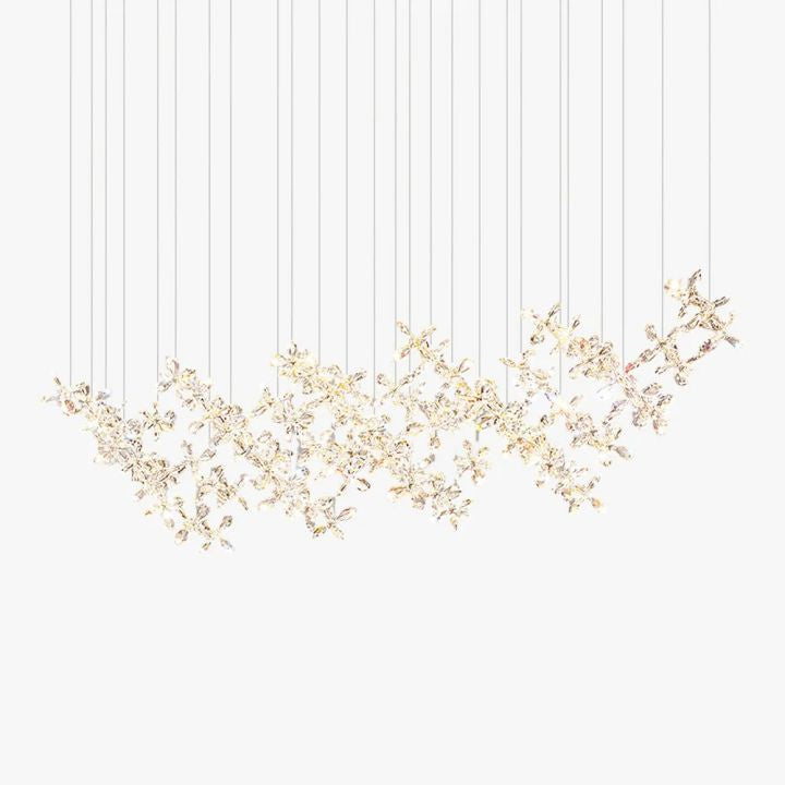 Floating Butterfly Crystal Chandelier - detail 4