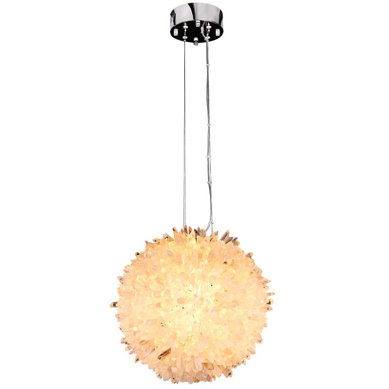 Luxury Crystal Cluster Pendant Light - detail 5